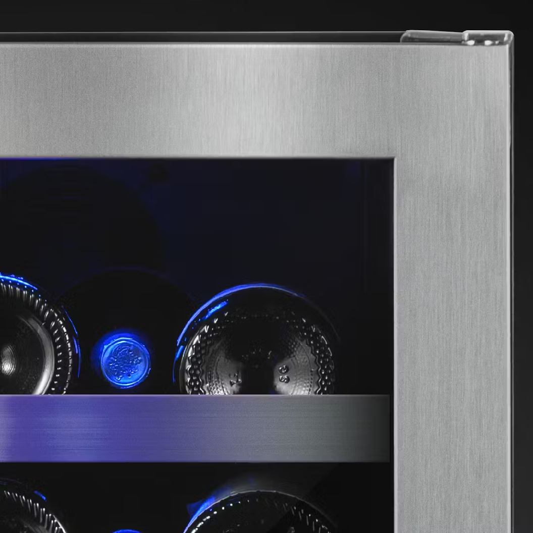 Cellier 15 po, 28 bouteilles Inox - Gamme Diamond