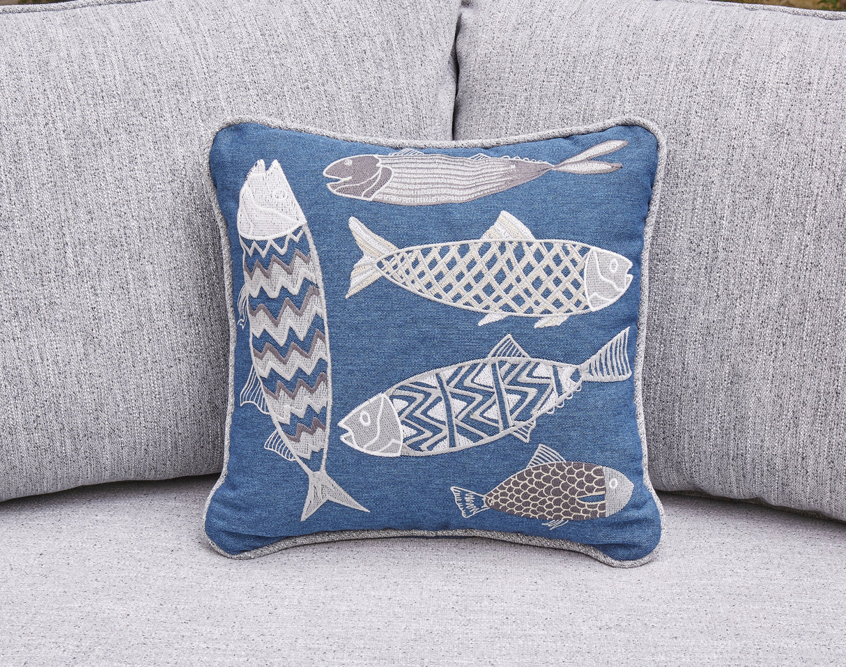 Ensemble de 2 causeuses extérieures osier gris pâle - Naples Beach