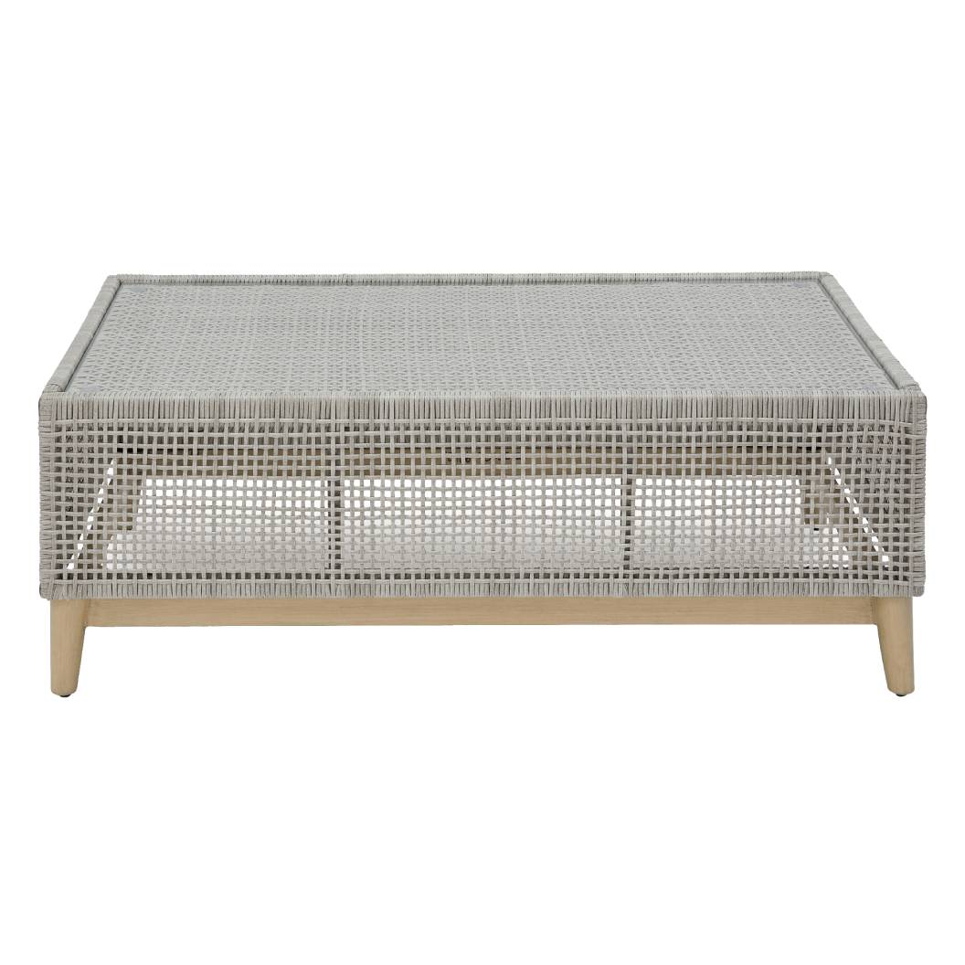 Table basse extérieure en résine grise - Seton Creek