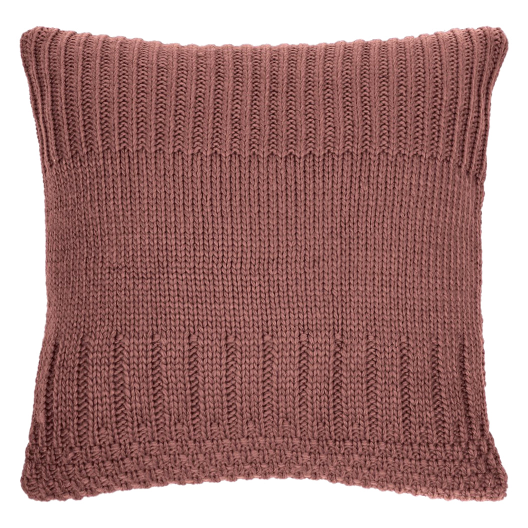 Coussin 20 x 20 po en acrylique terracotta - Baba