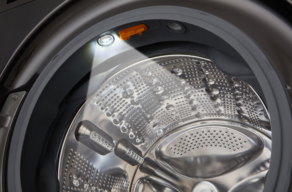 Unité combinée laveuse-sécheuse frontale 5,7 pi³ Inox noir avec TurboWash 360˚™ et IA DD™