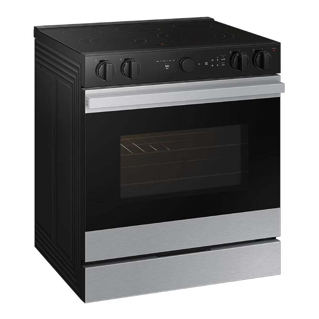 Cuisinière électrique encastrable 30 po, 6,3 pi³ avec Air Fry et Air Sous Vide - Série Bespoke