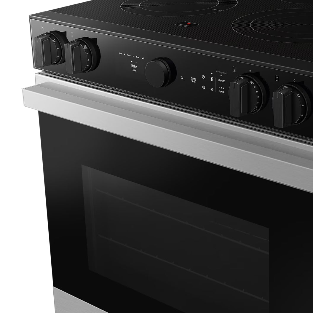 Cuisinière électrique encastrable 30 po, 6,3 pi³ avec Air Fry et Air Sous Vide - Série Bespoke