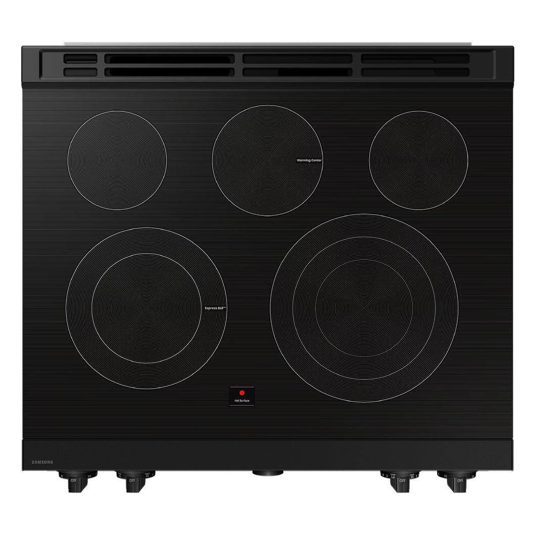 Cuisinière électrique encastrable 30 po, 6,3 pi³ avec Air Fry et Air Sous Vide - Série Bespoke