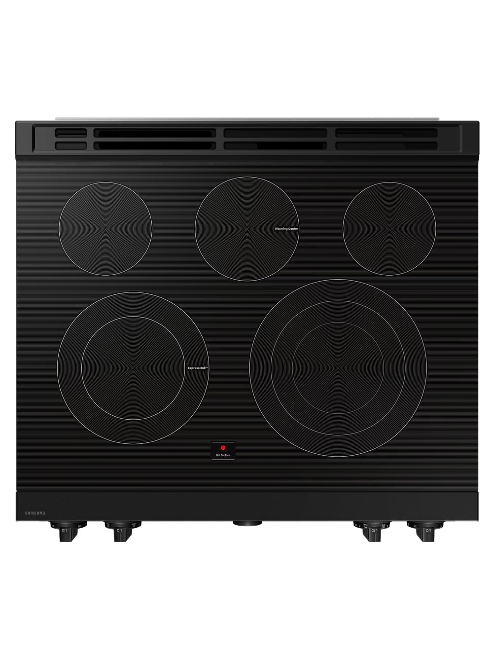 Cuisinière électrique encastrable à induction 30 po 6,3 pi³ blanc