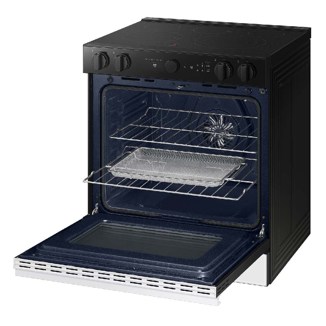 Cuisinière électrique encastrable 30 po, 6,3 pi³ avec Air Fry et Wi-Fi - Série Bespoke