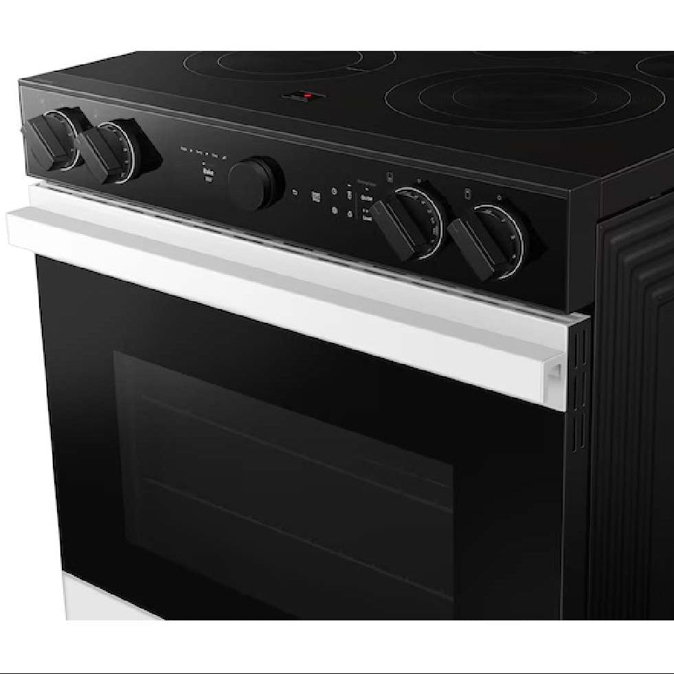 Cuisinière électrique encastrable 30 po, 6,3 pi³ avec Air Fry et Wi-Fi - Série Bespoke
