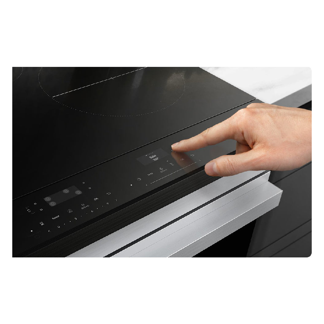 Cuisinière à induction encastrable 30 po. 6,3 pi³ Inox - Air Fry et Air sous vide