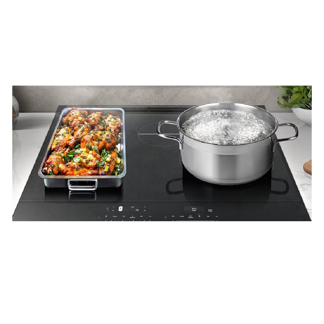 Cuisinière à induction encastrable 30 po. 6,3 pi³ Inox - Air Fry et Air sous vide