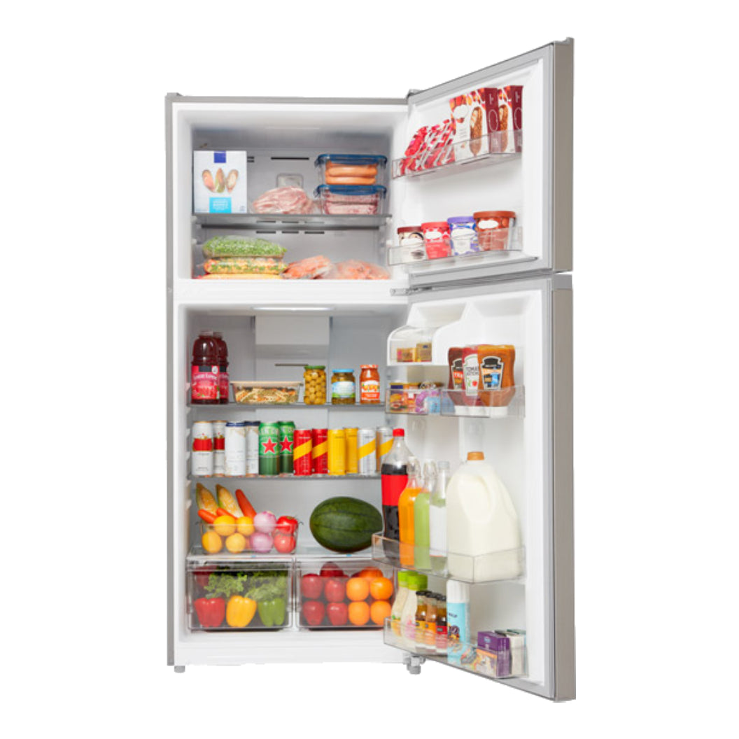 Réfrigérateur à congélateur supérieur 30 po 18,1 pi³ Blanc Multi Airflow