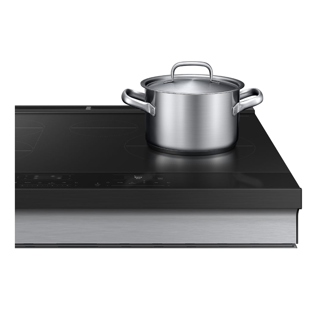 Cuisinière à induction encastrable 30 po 6,3 pi³ Inox - Air Fry, brûleur de 4300 W