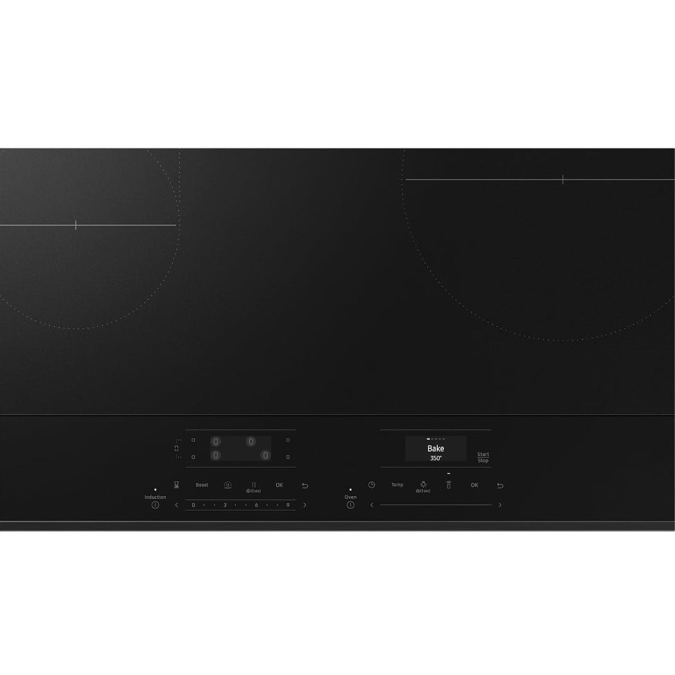 Cuisinière à induction encastrable 30 po, 6,3 pi³ Inox avec Air Fry et Nettoyage à la vapeur