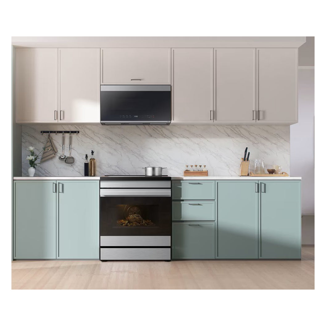 Cuisinière à induction encastrable 30 po 6,3 pi³ Inox - Air Fry, brûleur de 4300 W