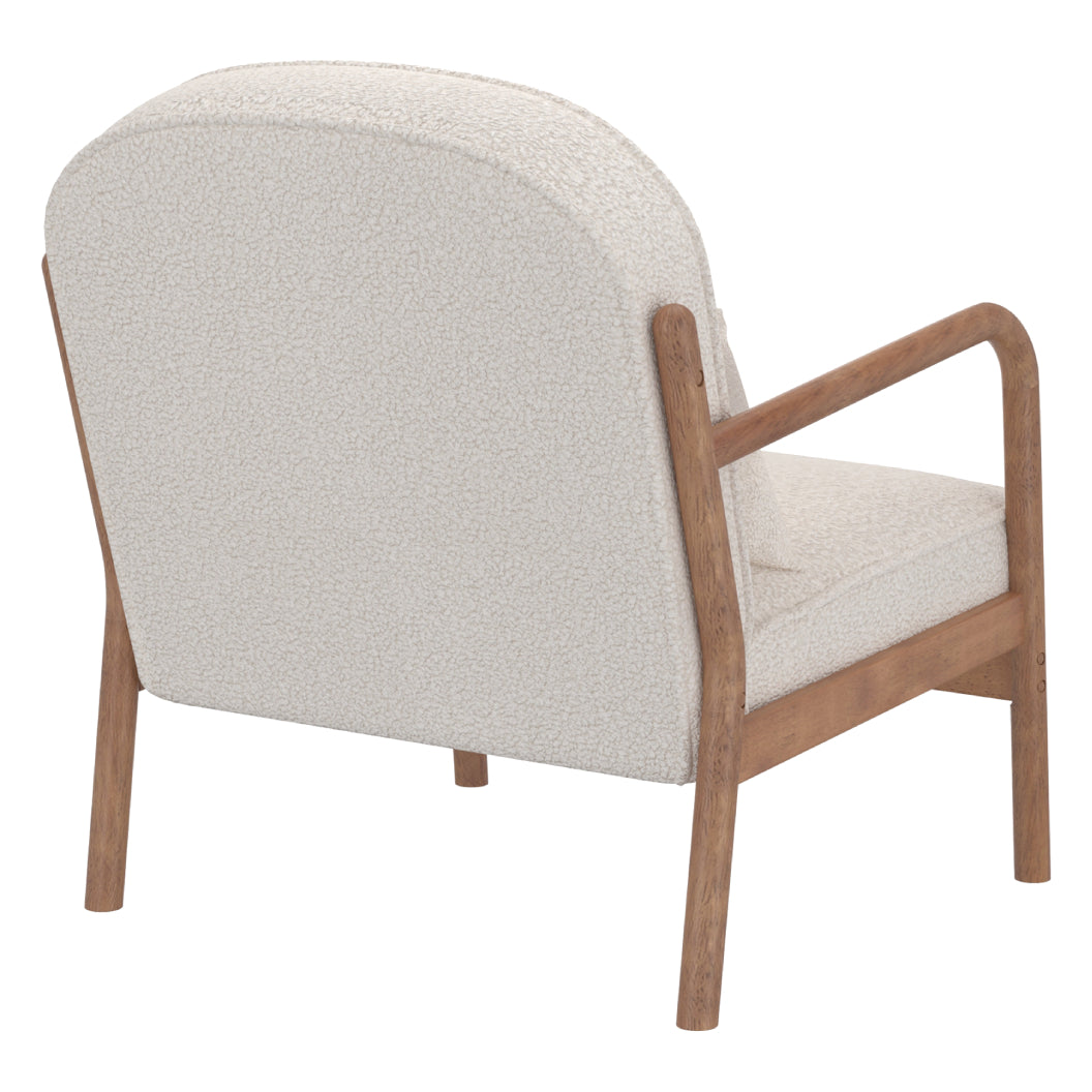 Chaise d'appoint aspect cuir ou en tissu - Fani