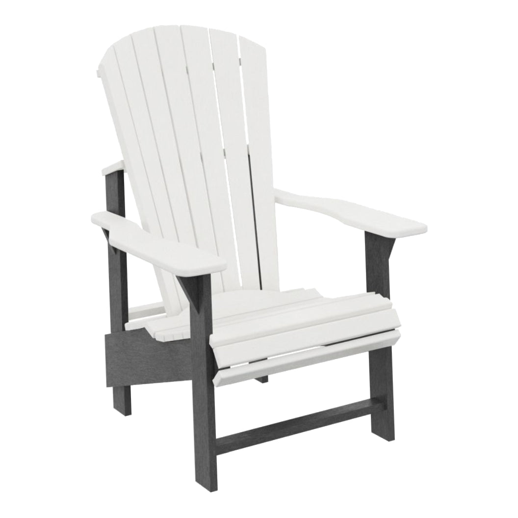 Chaise extérieure en plastique recyclé - Adirondack Verticale C03