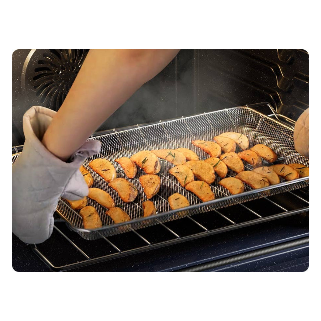 Cuisinière encastrable à induction 30 po 6,3 pi³ Inox Air Fry et IA