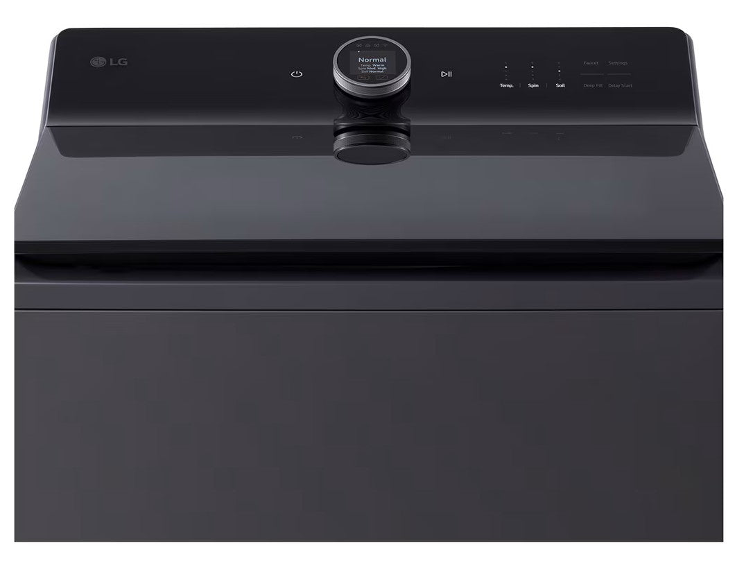 Laveuse à chargement par le haut 27 po, 6,3 pi³ Noir essence à très grande capacité
