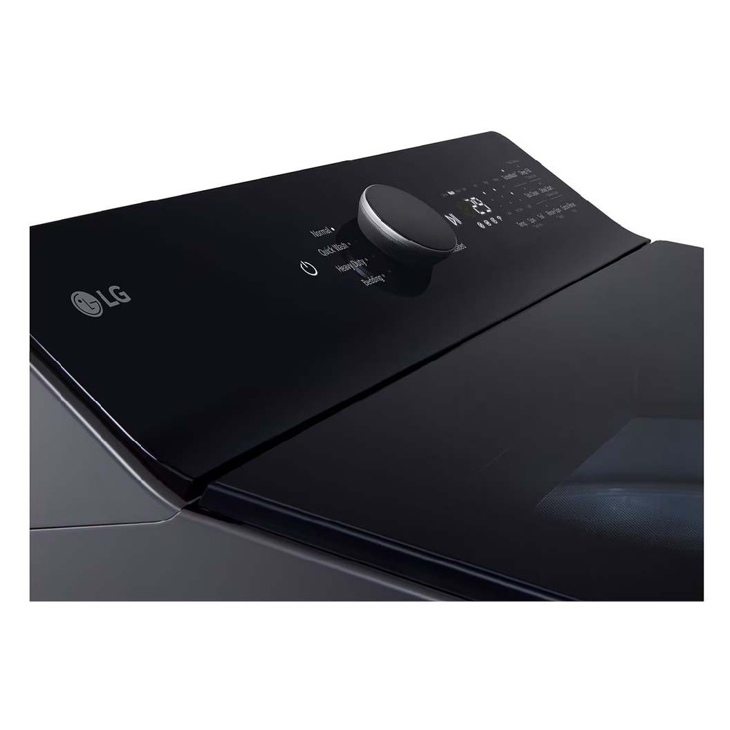 Laveuse à chargement par le haut 27 po, 6,1 pi³ Noir avec TurboWash3D™, de grande capacité