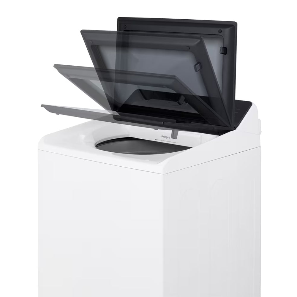 Laveuse à chargement vertical 27 po, 6,1 pi³ Blanc avec TurboWash3D™ et Wi-Fi