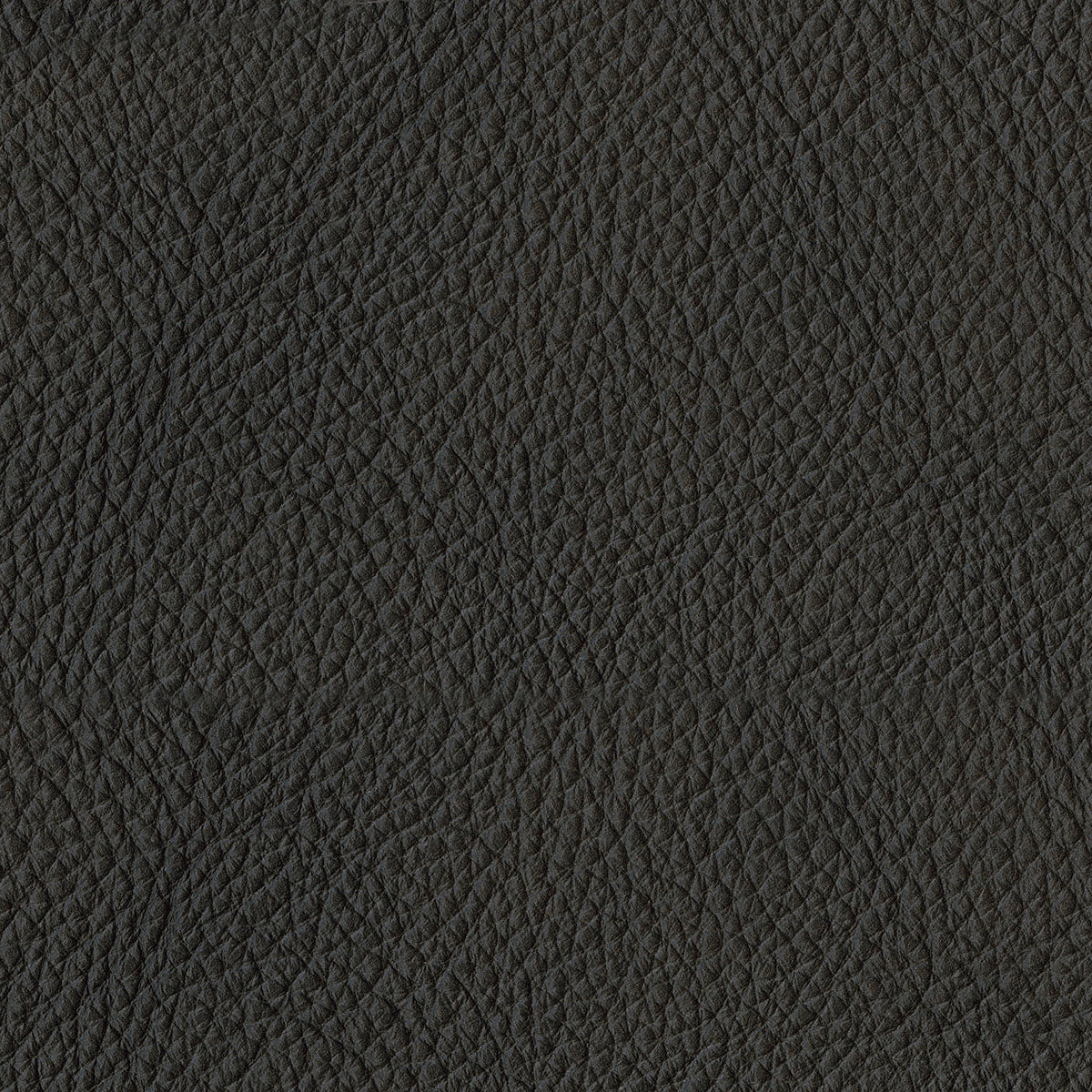 Ottoman en cuir noir - Luigi