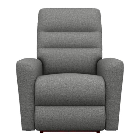 Fauteuil berçant et motorisé en tissu gris foncé - Liam
