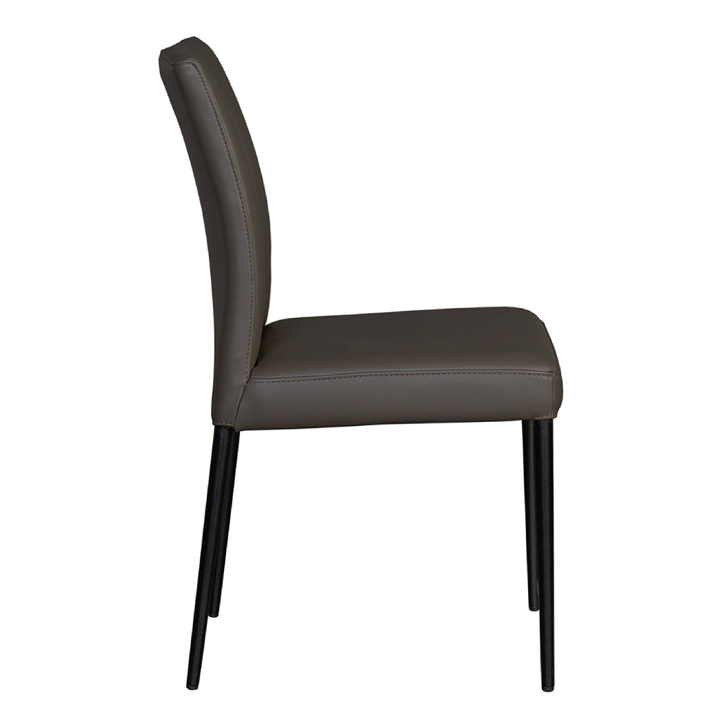 Chaise de salle à manger en cuir - Margot