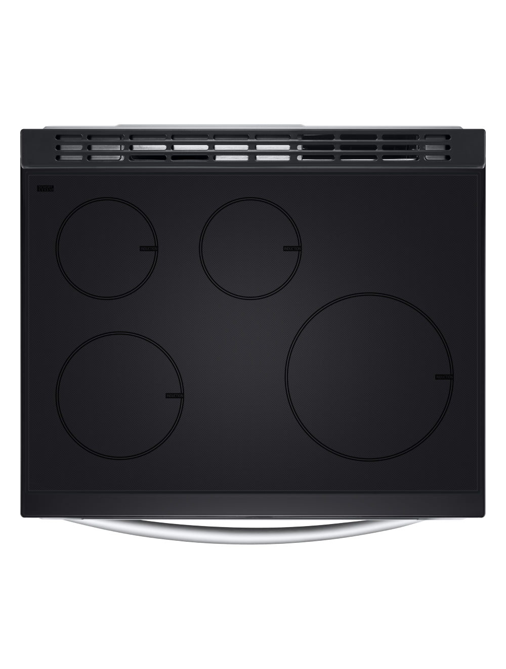 Cuisinière à induction encastrable 30 po, 6,3 pi³ Inox