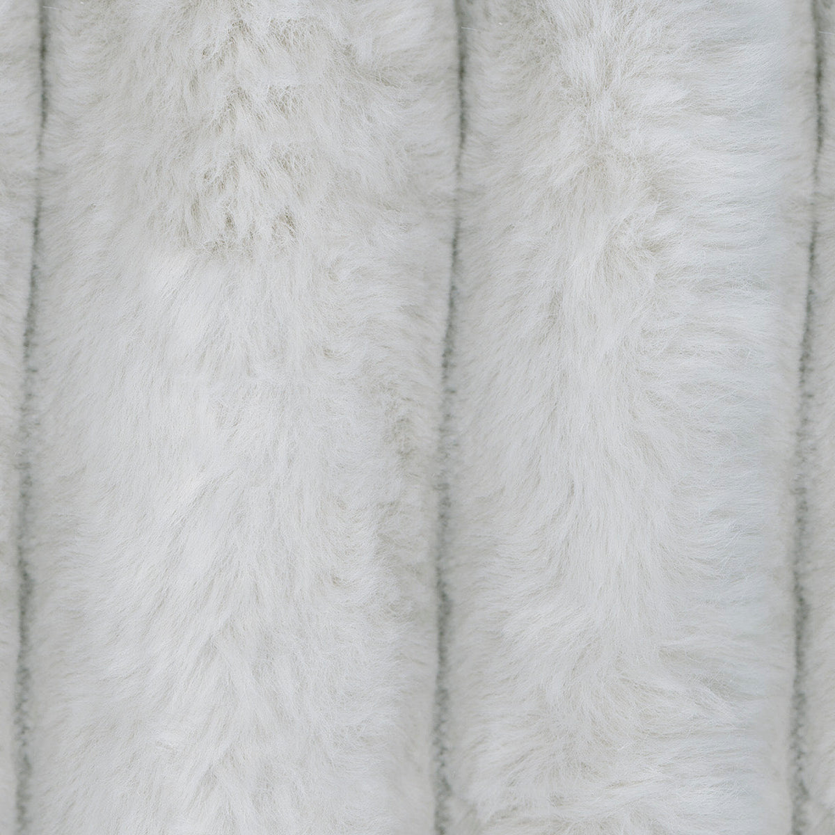 Ottoman surdimensionné en velours côtelé blanc - Stupendous