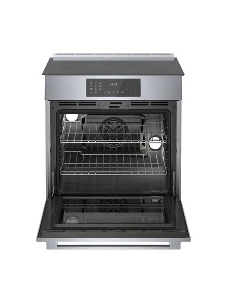 Cuisinière à induction encastrable 30 po Inox - Série 800 avec Tiroir réchaud