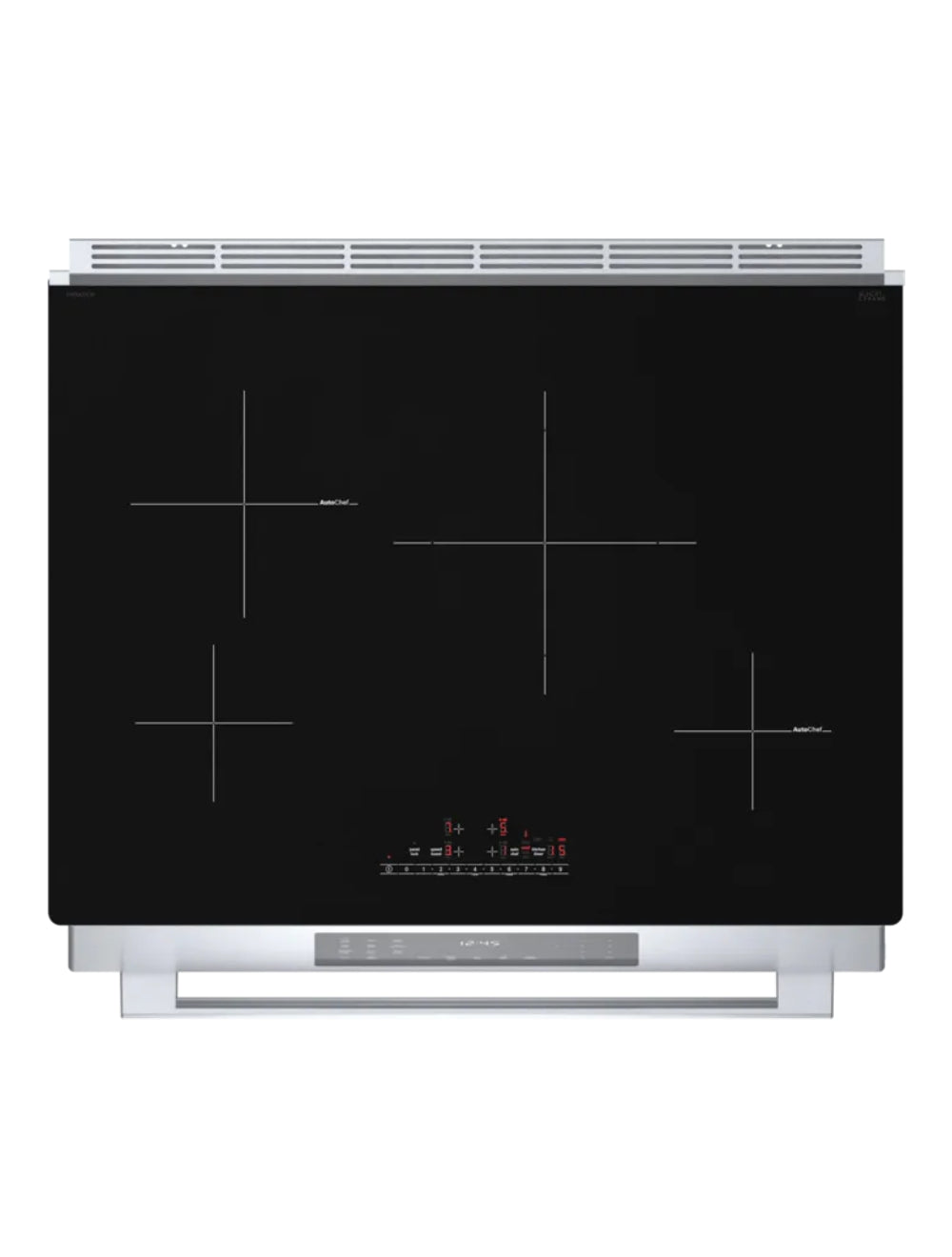 Cuisinière à induction encastrable 30 po Inox - Série 800 avec Tiroir réchaud