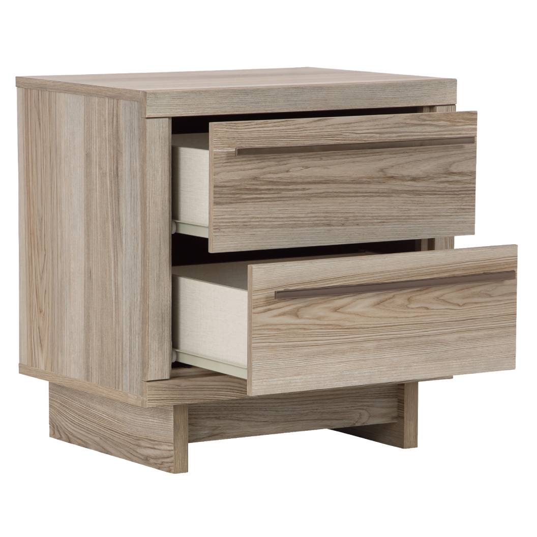 Table de chevet en bois naturel - Hasbrick