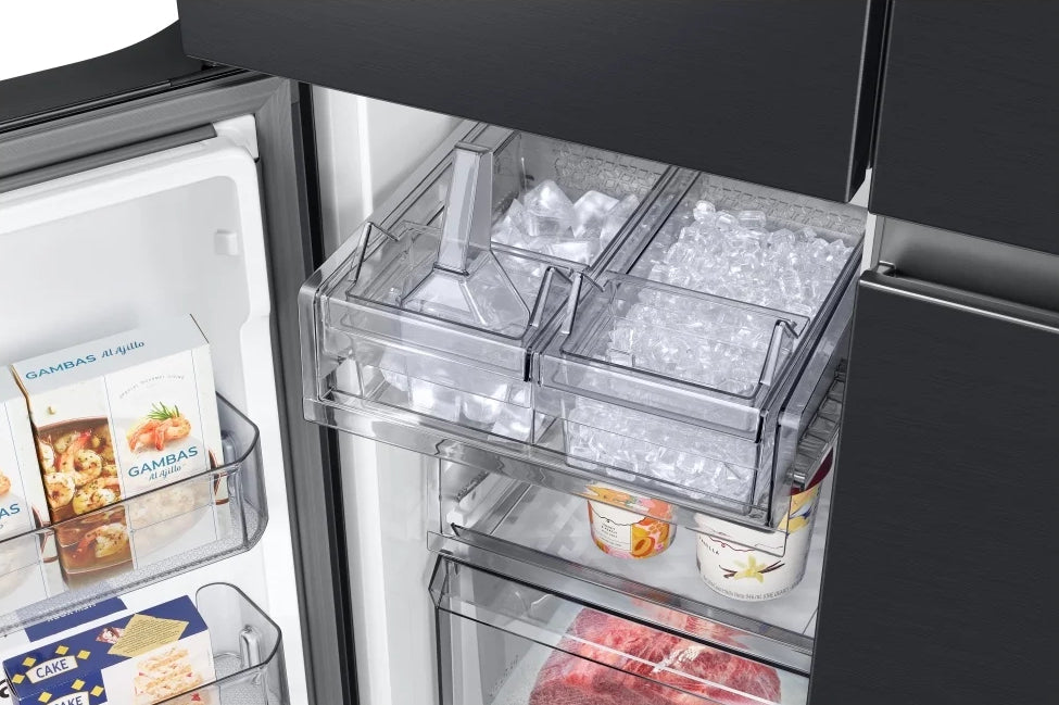 Réfrigérateur 4 portes Inox noir 36po