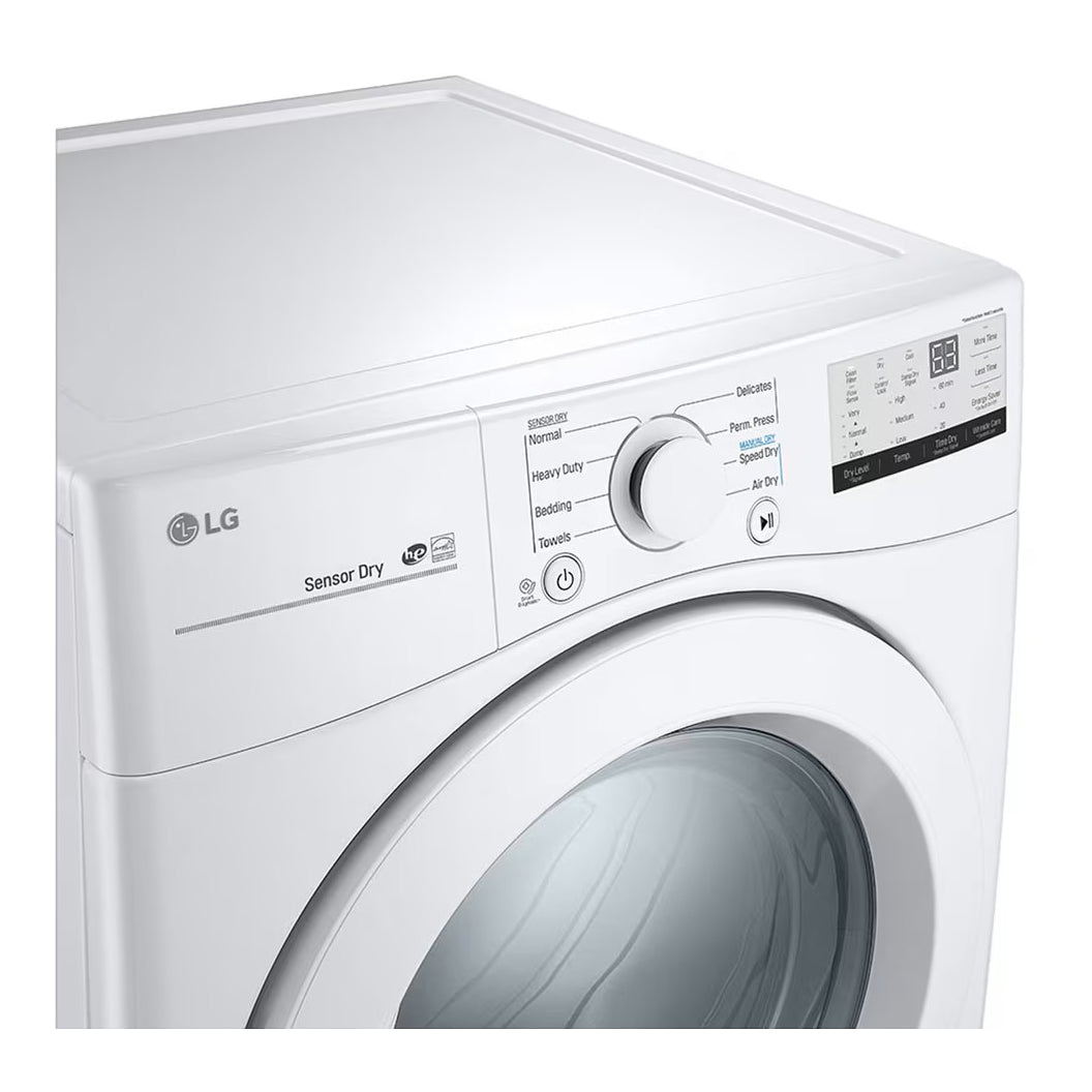 Sécheuse 27 po, 7,4 pi³ Blanc avec Wrinkle Care et très grande capacité