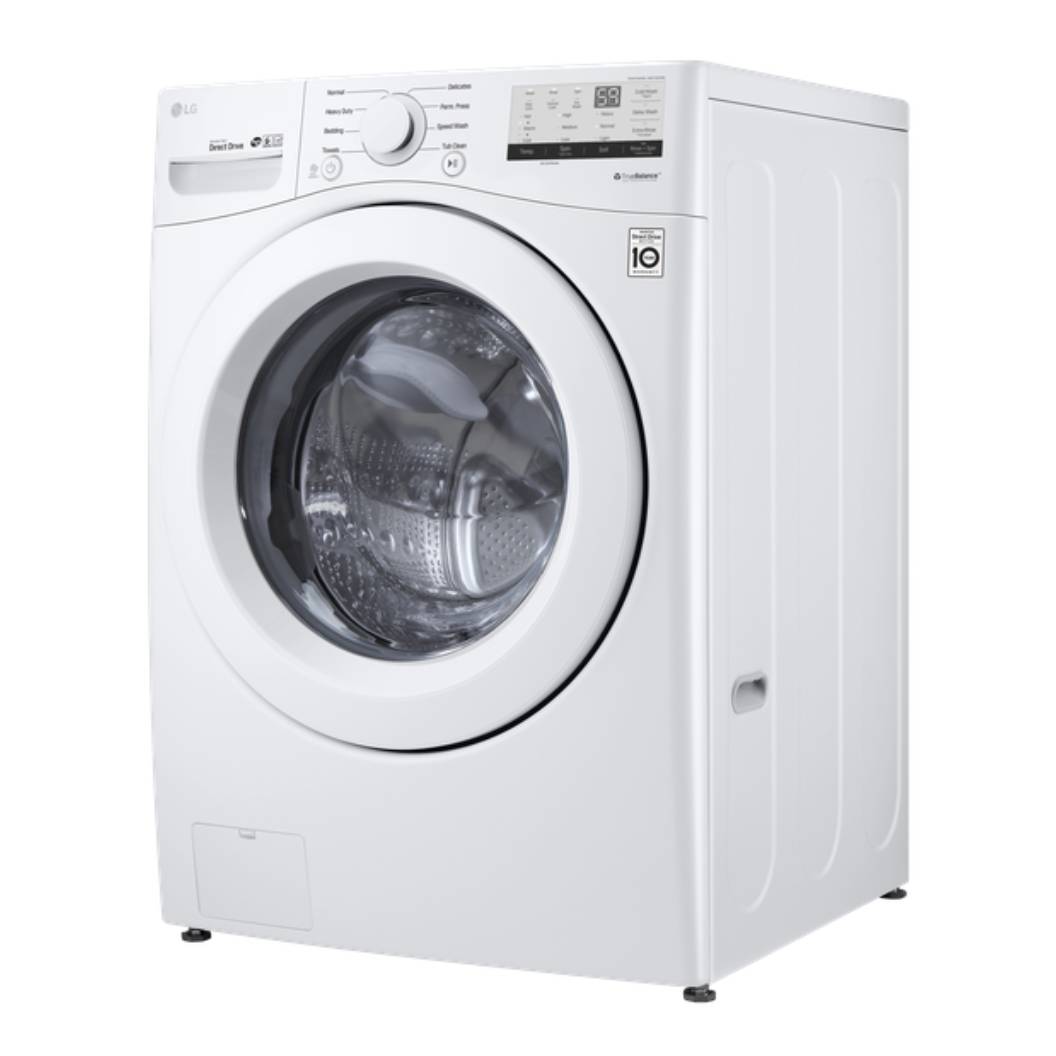 Laveuse à chargement frontal 5,2 pi³ silencieuse blanche