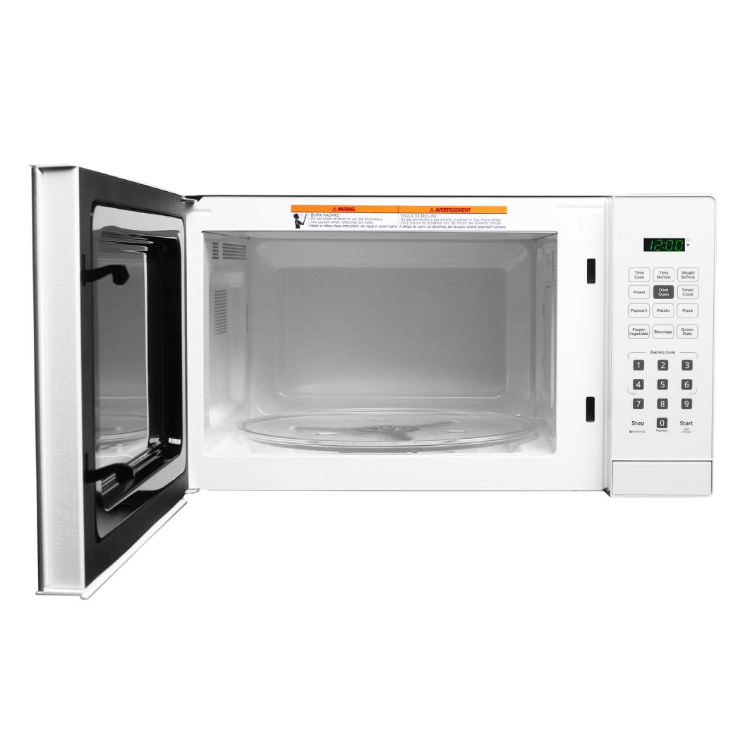 Micro-ondes de comptoir 1,1 pi³, 1000W, blanc