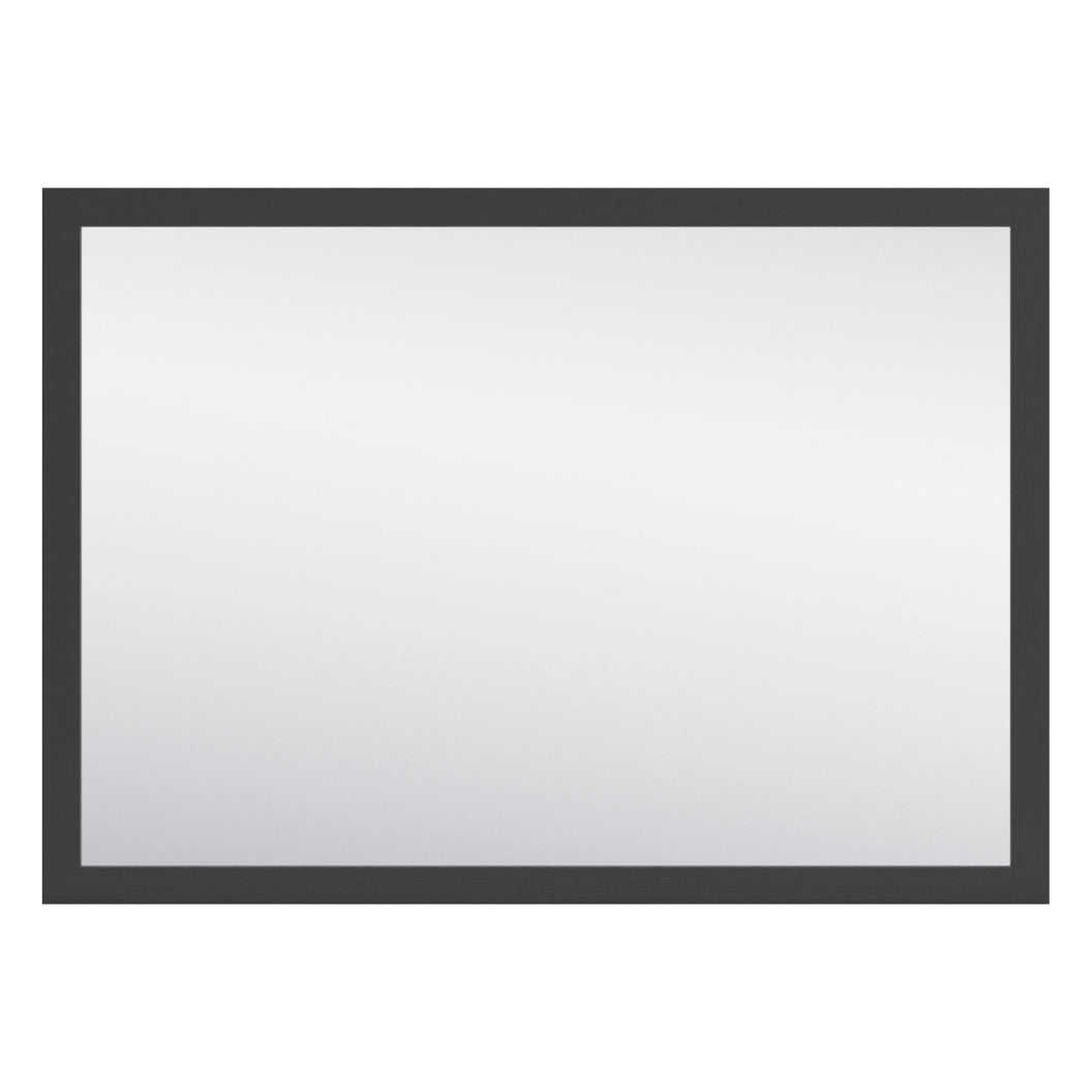 Miroir de bureau en bois/MDF noir - Cadmori