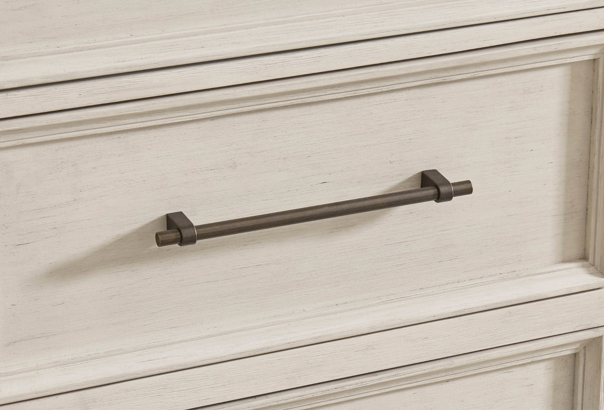 Table de chevet Brun clair en bois - Shaybrock