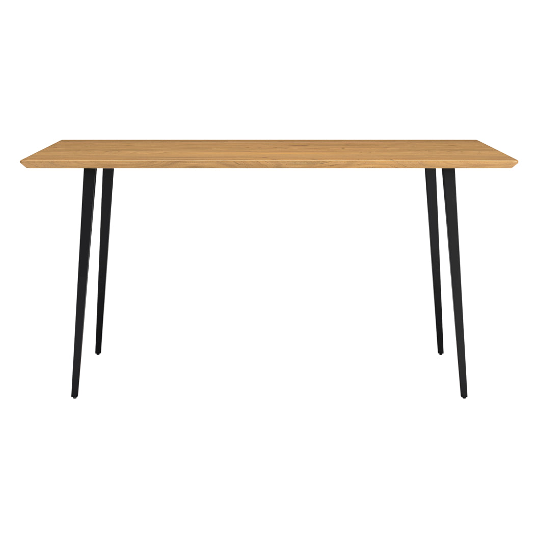 Table de salle à manger rectangulaire en bois d'acacia naturel clair - Gretlynn