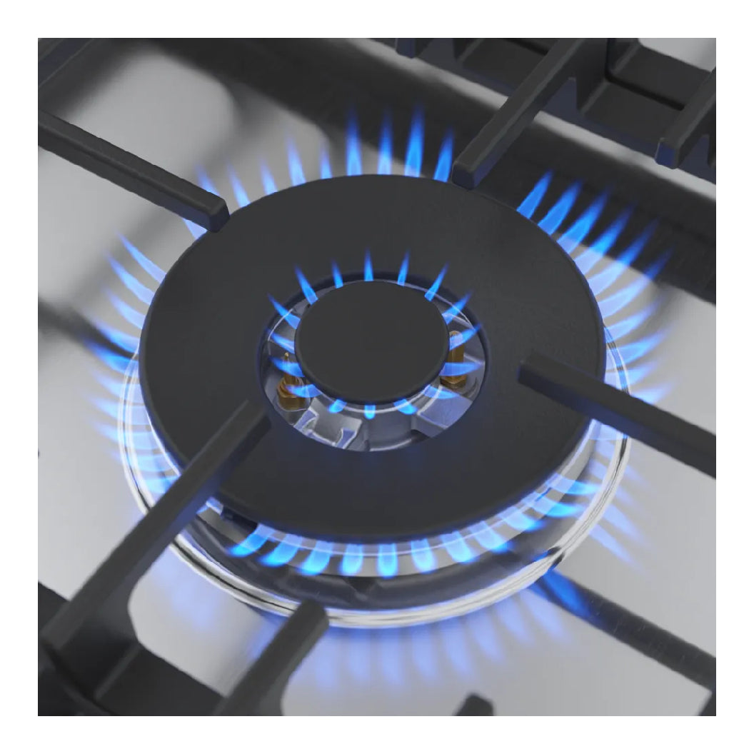 Plaque de cuisson au gaz 36 po Inox - Série 800 avec 5 brûleurs