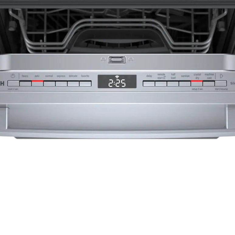 Lave-vaisselle intelligent encastrable 18 po, 44 dBA Inox 3 paniers avec PrecisionWash® et Wi-Fi - Série 800
