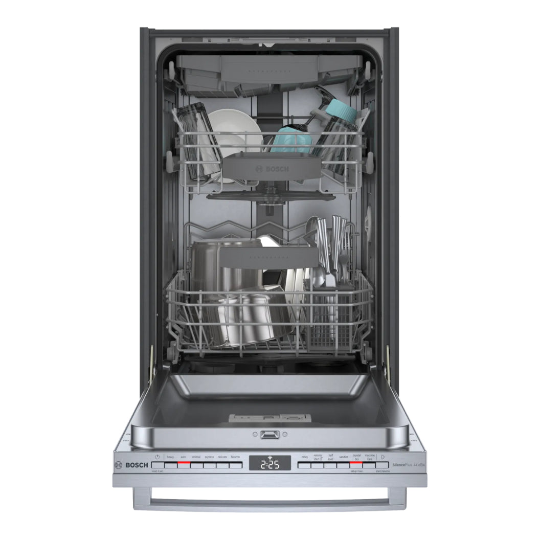 Lave-vaisselle intelligent encastrable 18 po. 44 dBA Inox - Série 800