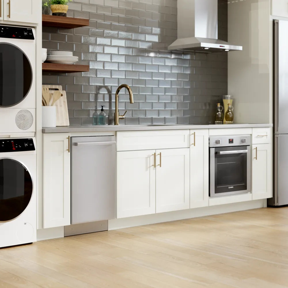 Lave-vaisselle intelligent encastrable 18 po. 44 dBA Inox - Série 800