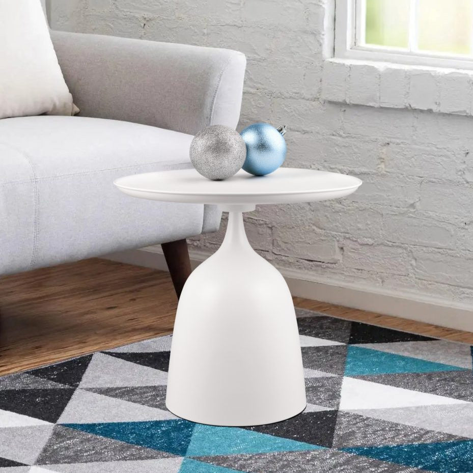 Table d'appoint ronde en métal - Ramona