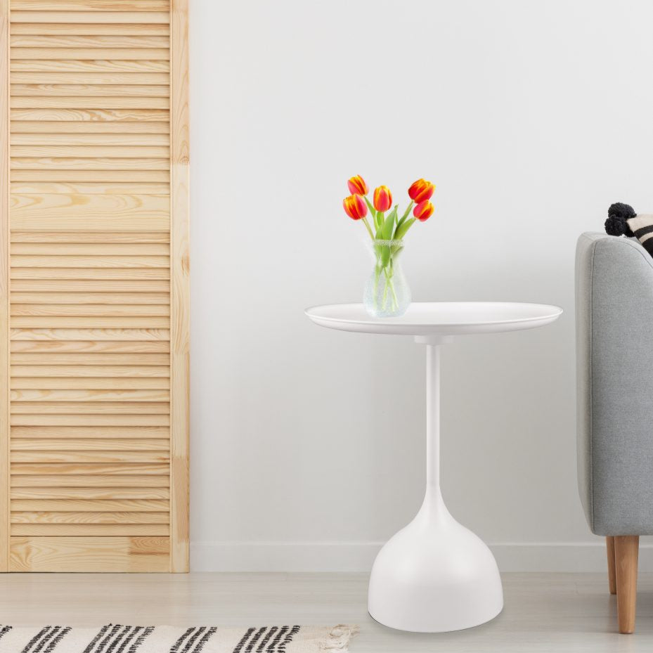 Table d'appoint ronde en métal - Ramona