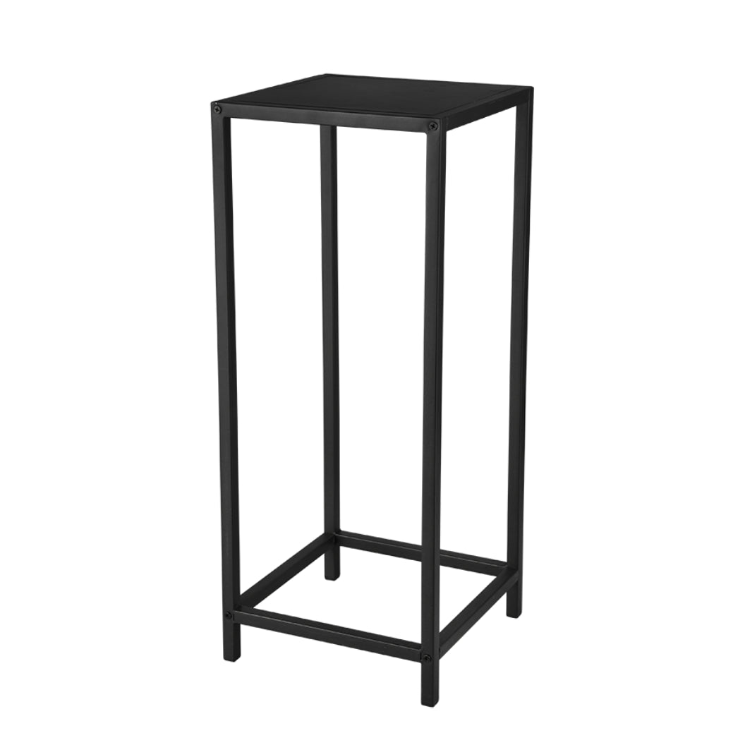 Table d'appoint en métal noir - Vera