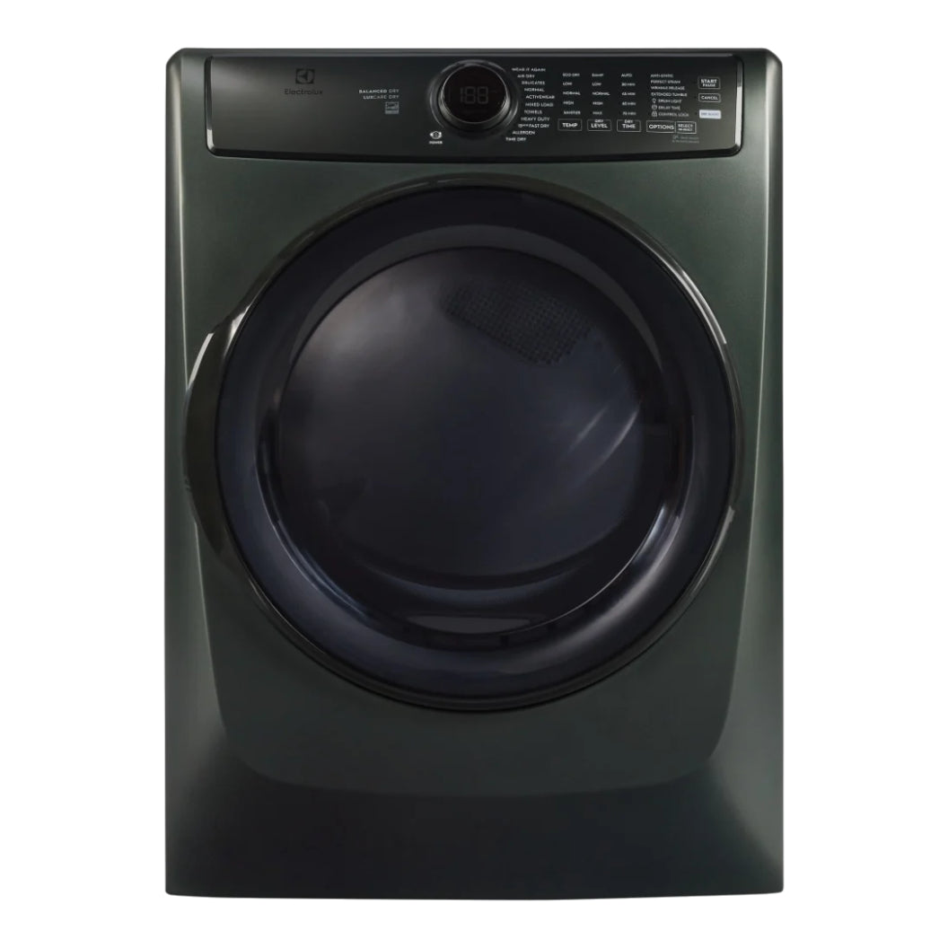 Sécheuse électrique 27 po, 8,0 pi³ Vert alpin avec Balanced Dry™ et rafraîchissement instantané