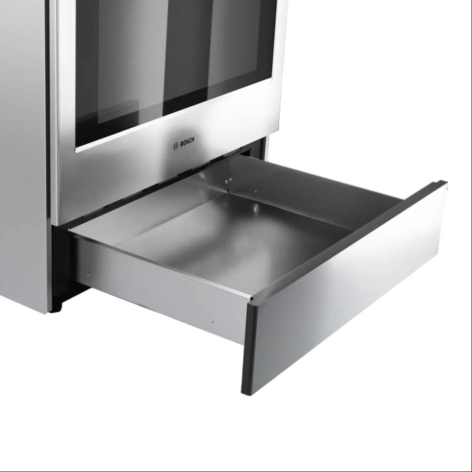 Cuisinière électrique encastrable 30 po, 4,6 pi³ Inox avec Convection Pro et tiroir-réchaud - Série 800