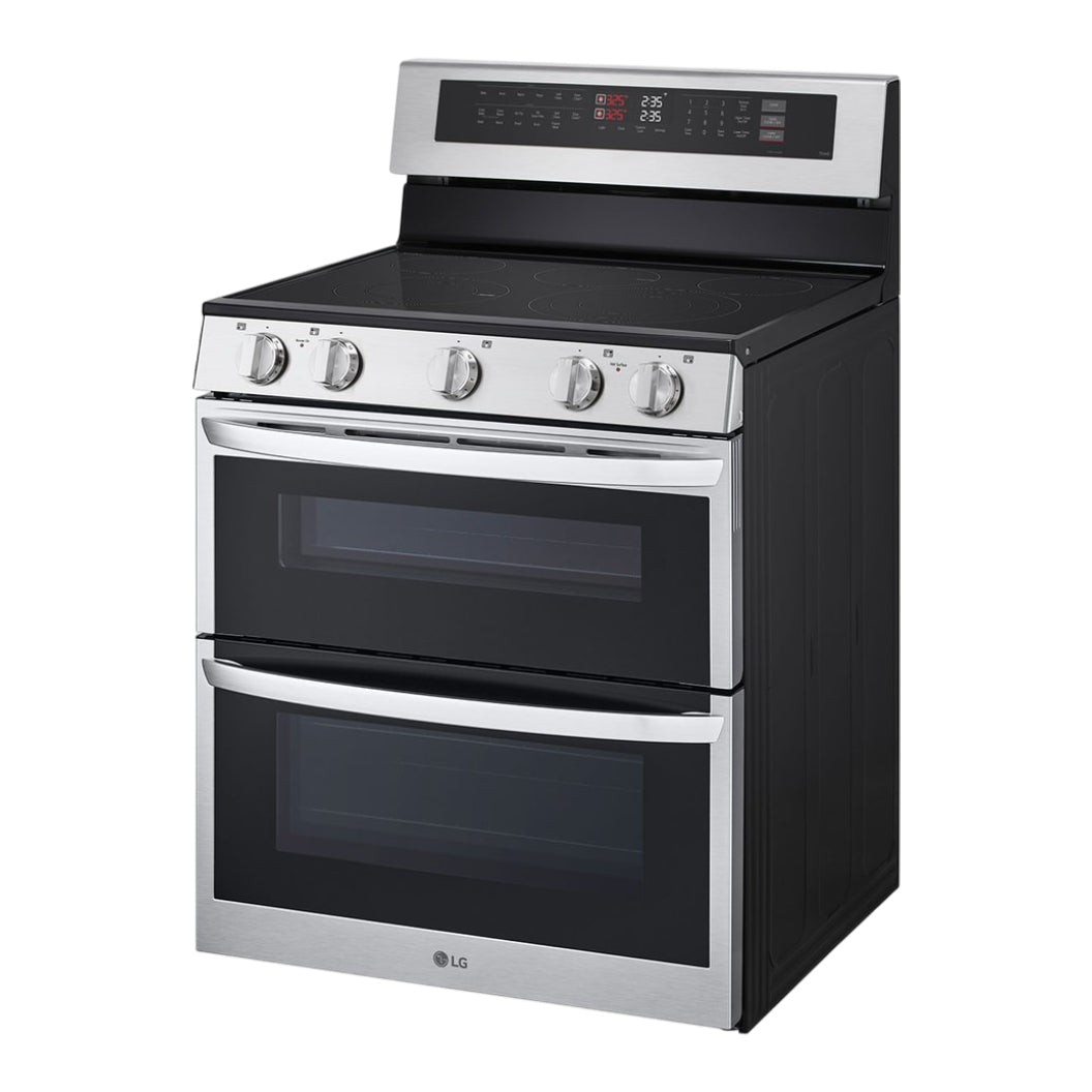 Cuisinière électrique four double 30 po Inox Convection Probake et friteuse à air