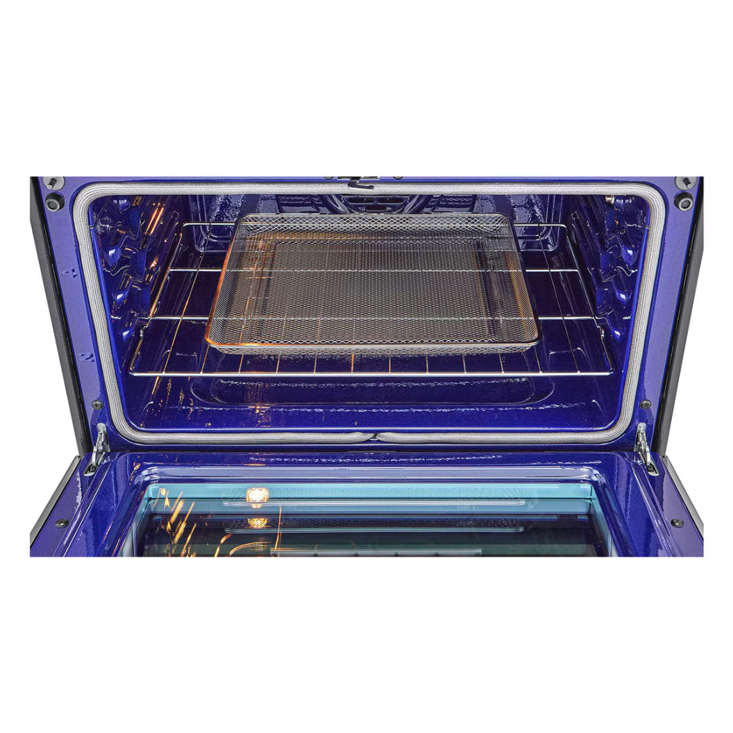 Cuisinière électrique four double 30 po Inox Convection Probake et friteuse à air