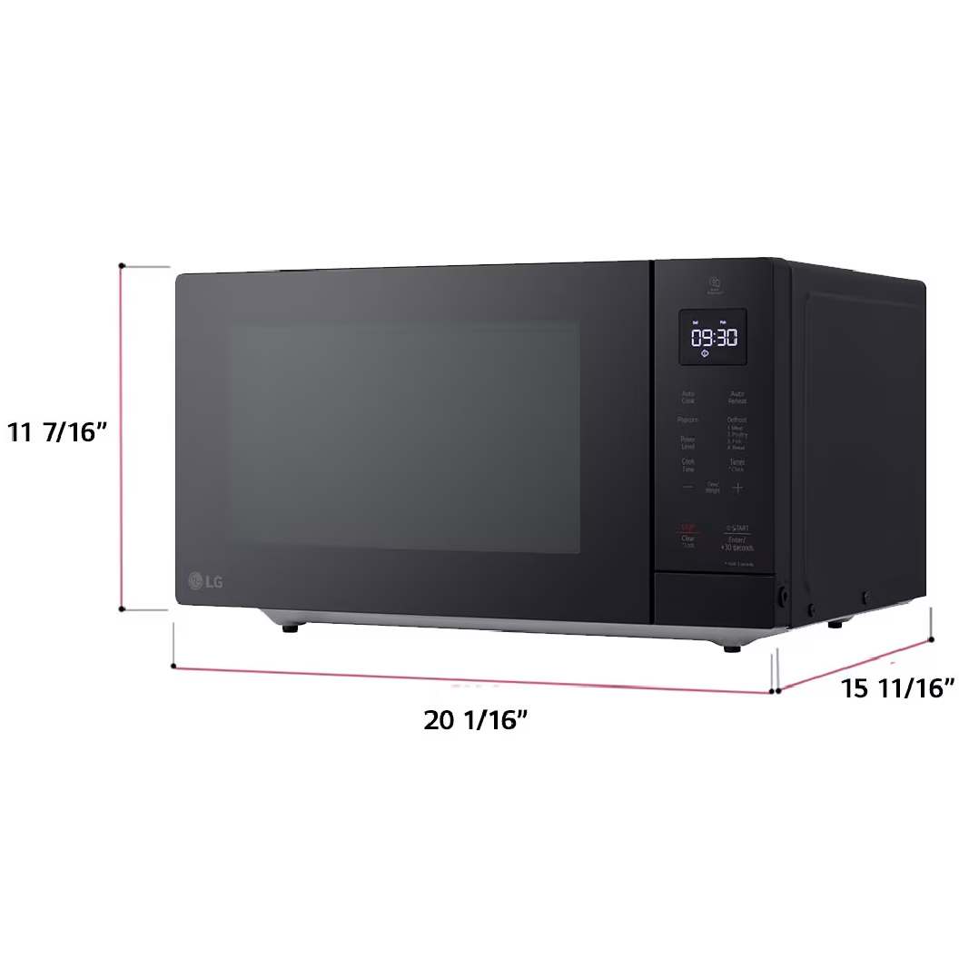 Micro-ondes de comptoir 20 po, 1,1 pi³ Noir